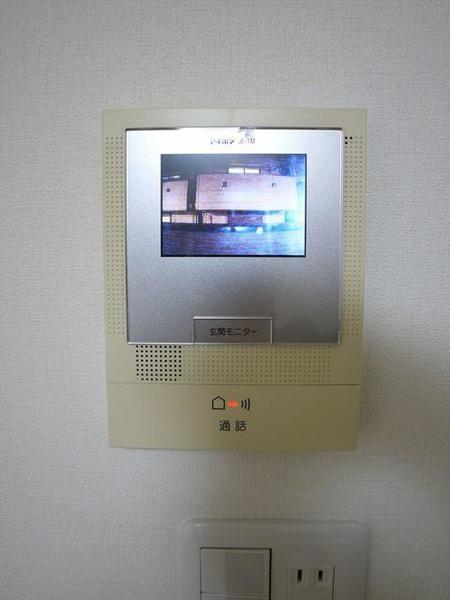 セキュリティ　安心のモニター付きインターホンです♪