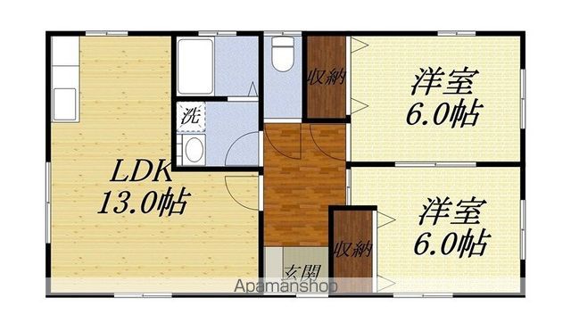 レクセル大須賀 北棟の間取り写真
