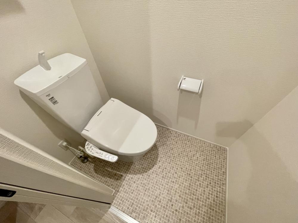 近鉄大阪線 法善寺駅 徒歩8分 3階建 築5年のトイレ写真