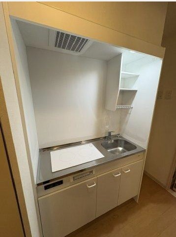 都営浅草線 戸越駅 徒歩5分 4階建 築23年のキッチン写真