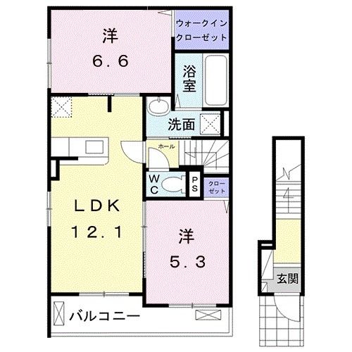 ジーノポポの間取り写真