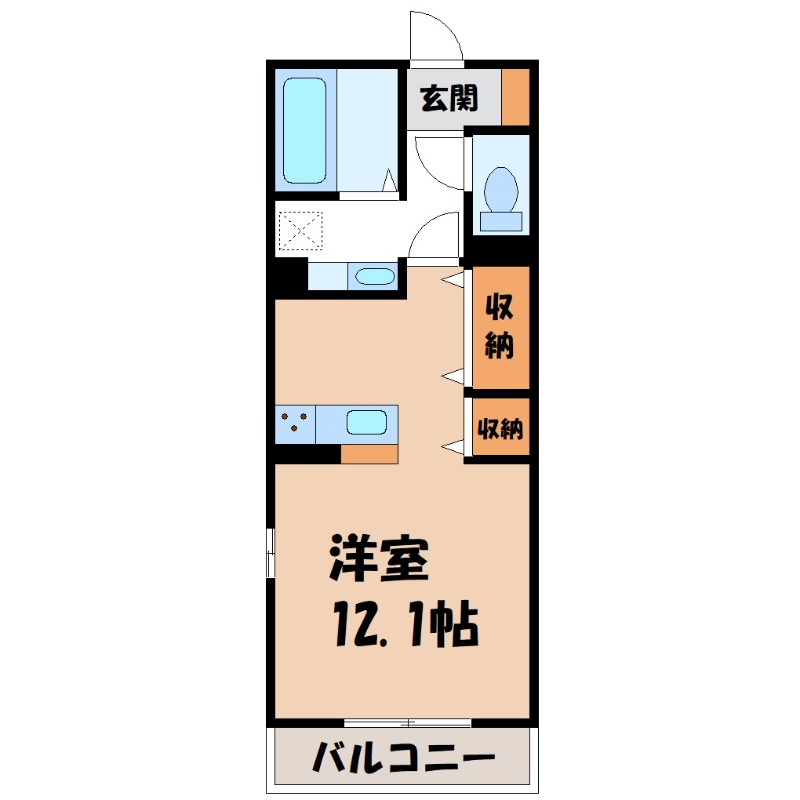 クレシアの間取り写真