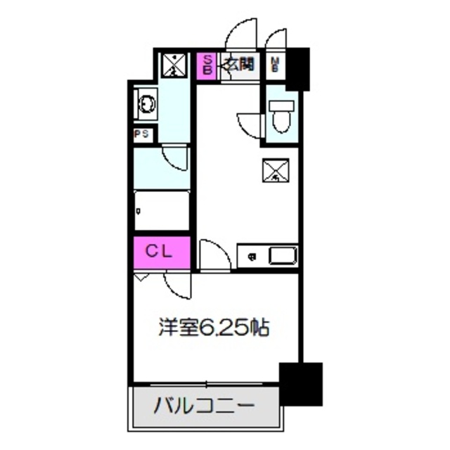 ジュネス関目高殿の間取り写真