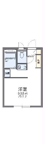 レオパレスニューケルビン５の間取り