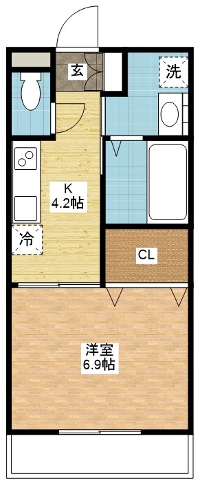 Signpost末石の間取り