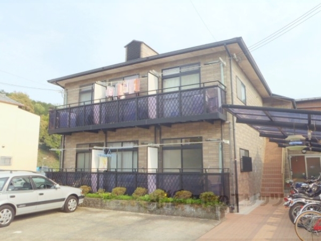 京都市北区上賀茂舟着町のアパートの建物外観