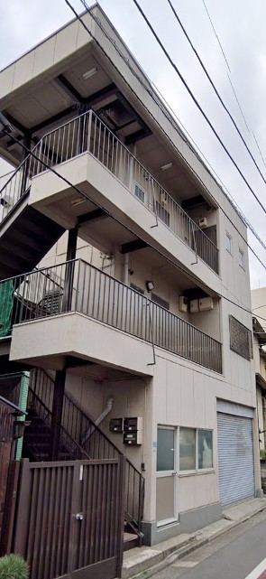 板橋区熊野町のマンションの建物外観