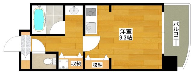 サンロワール江坂の間取り