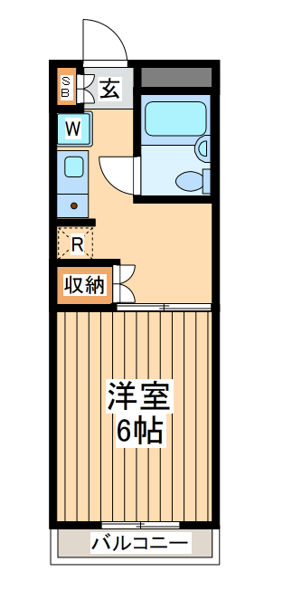 相模原市南区文京のマンションの間取り