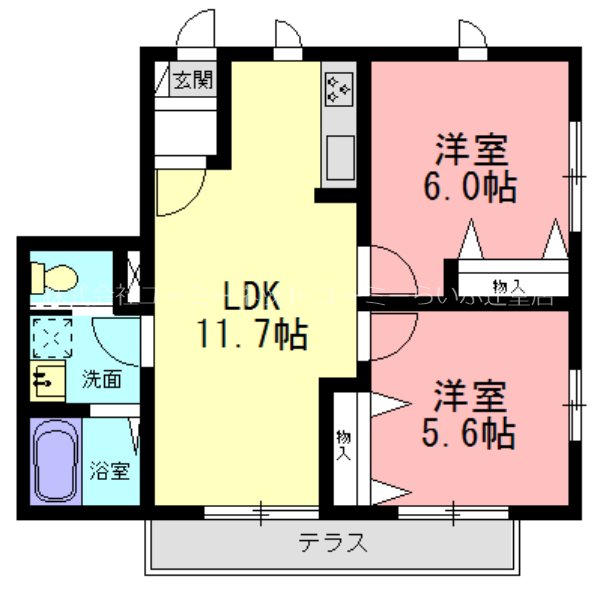 メゾンブランシュ_間取り_0