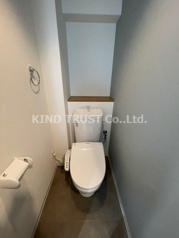 トイレ　ゆったりとした空間のトイレです