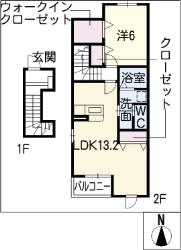 ベル・ヴェ－ルの間取り