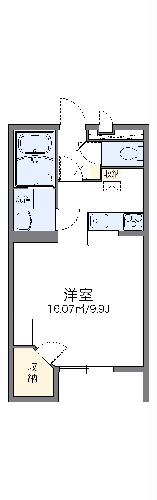 レオパレスＨＡＰＰＹ平和IIの間取り