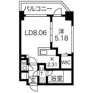 アークネスト円山の間取り