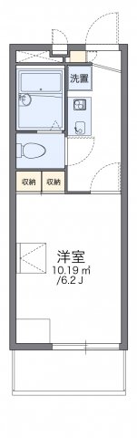 レオパレスプレミールIIの間取り