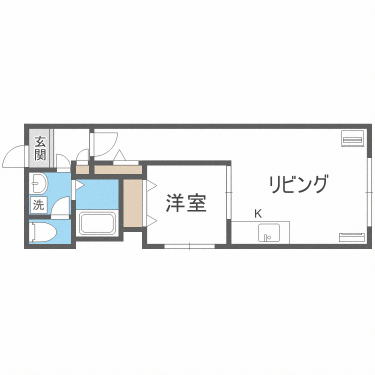 ディアスエバーグリーンの間取り