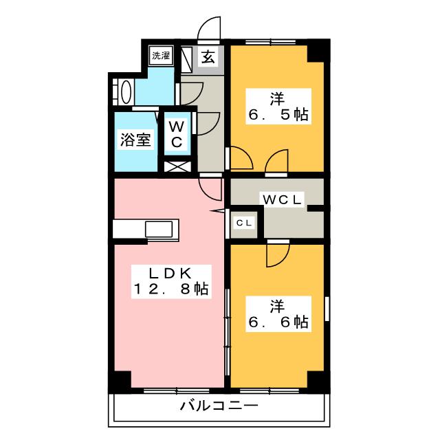 Ｓ－ＦＯＲＴ宇都宮南大通りの間取り