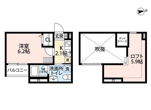 アルビレオの間取り