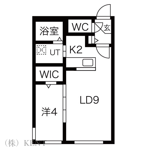 ガーディアン発寒の間取り