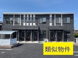 （仮称）塩尻市Ｙ様　新築アパートの建物外観