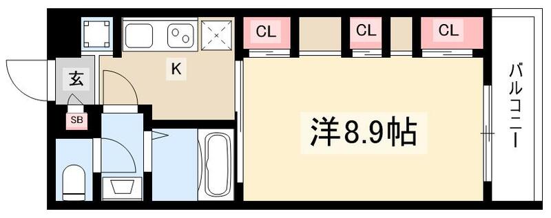 リブリ・la milongaの間取り