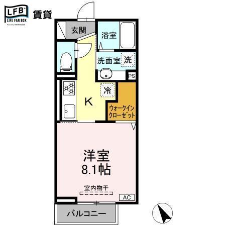 フェリックス常盤台の間取り