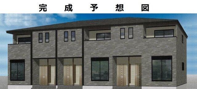 【廿日市市阿品のアパートの建物外観】