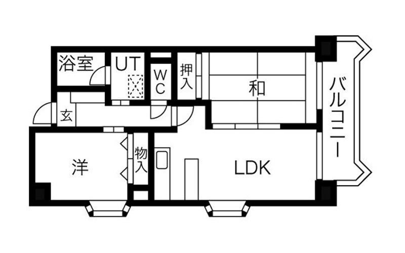 キャステール安倍館の間取り