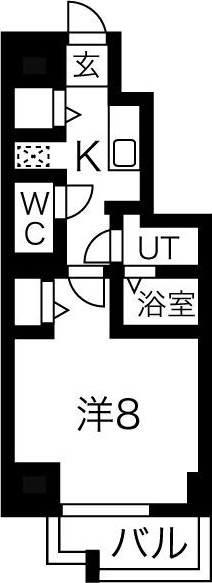 ファステート名古屋駅前アルティスの間取り