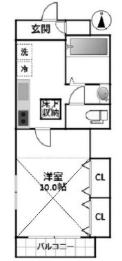 ラハイナハイツの間取り