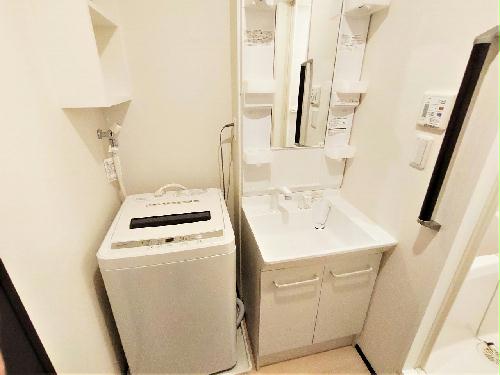 洗面設備　設備・仕様は号室により異なる為、現況を優先致します。