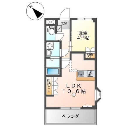 コンフォース生野の間取り