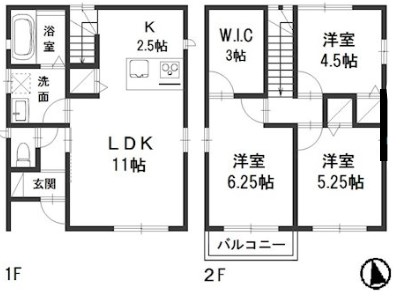 【セレッソ浜町の間取り】