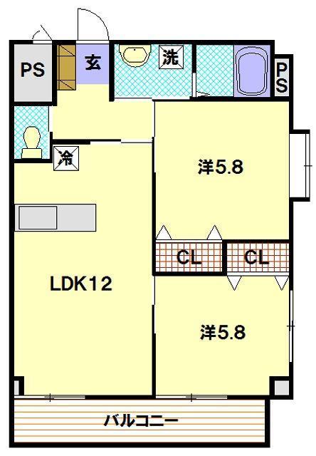 アミティ坂本の間取り