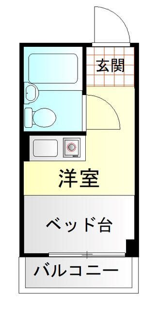 北区中十条のマンションの間取り