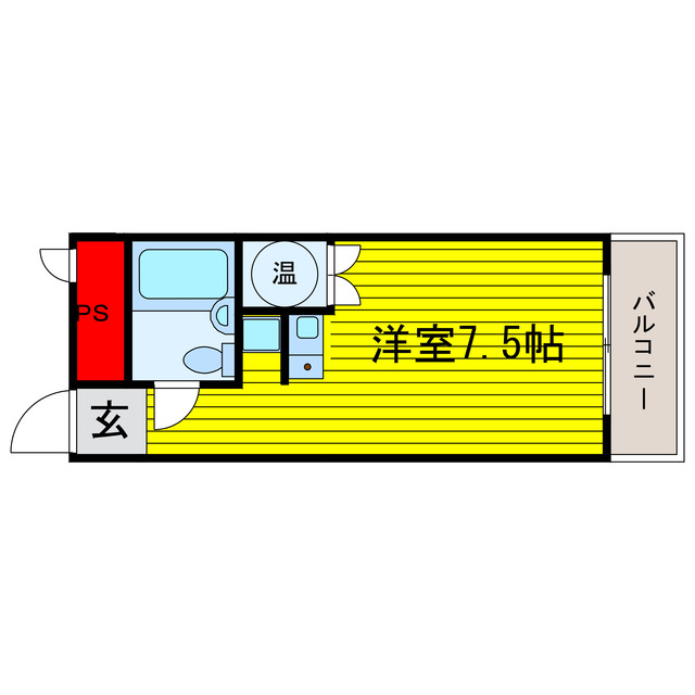 【天満橋ガーデンハイツの間取り】