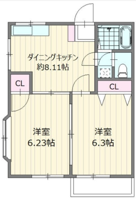 Prestigeの間取り