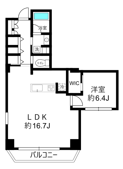 ドゥーエ東池袋の間取り