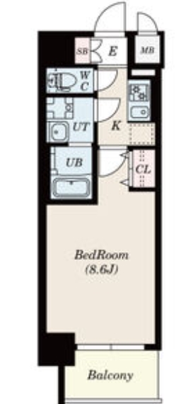 S-RESIDENCE浄心IIの間取り