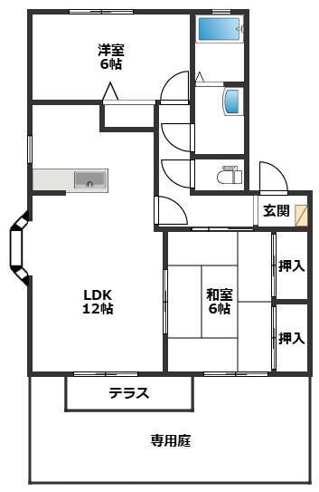 ファインヒルズの間取り