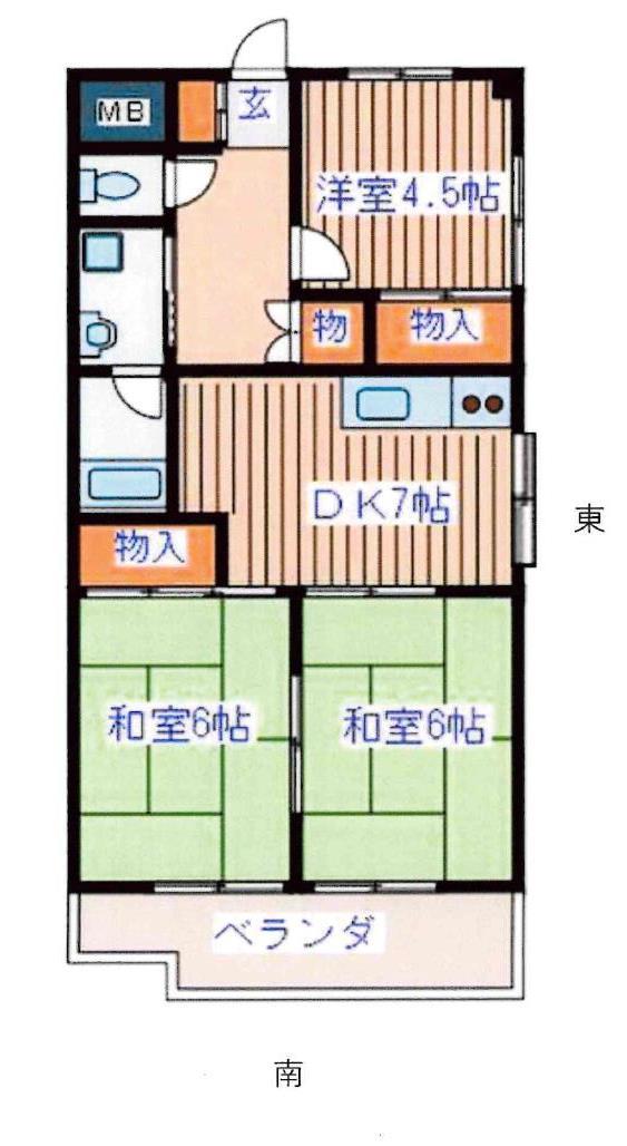 芳賀興産ビルの間取り