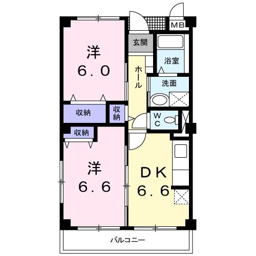 マーベラスハイツの間取り