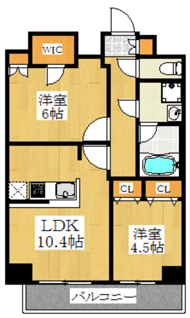 S-RESIDENCE 尾久azureの間取り