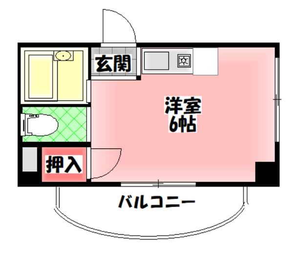 有馬パレス千林の間取り