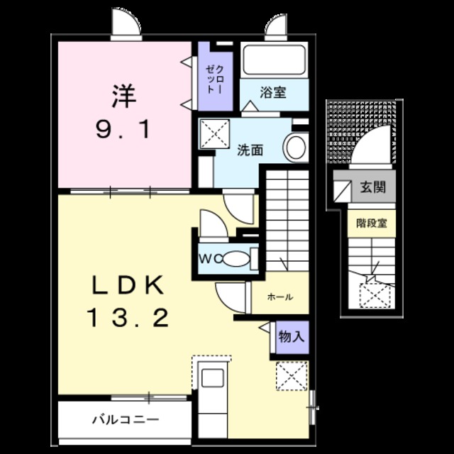 サングレイスの間取り