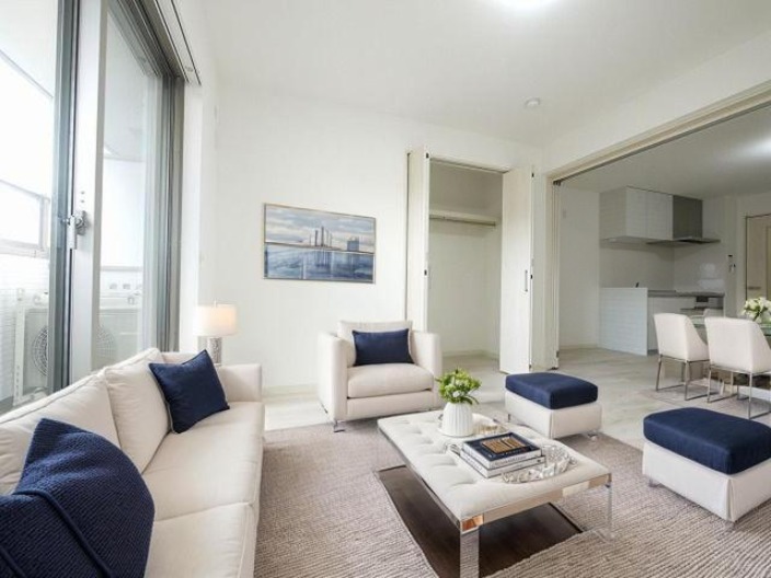 居室・リビング　CGで家具等を配置したもので家具等は含まれません