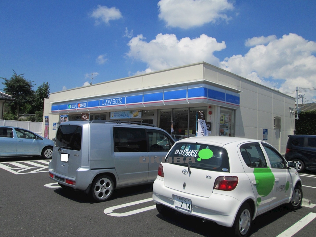 コンビニ　ローソン 熊本新町3丁目店（コンビニ）まで185m