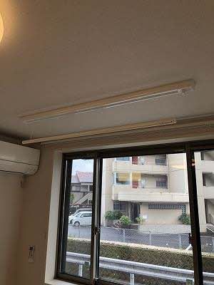 その他設備　室内物干し