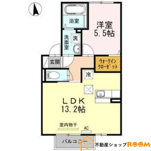 西鉄天神大牟田線 矢加部駅 徒歩26分 2階建 築13年の間取り写真