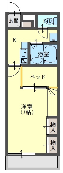 エスパシオ引土の間取り写真